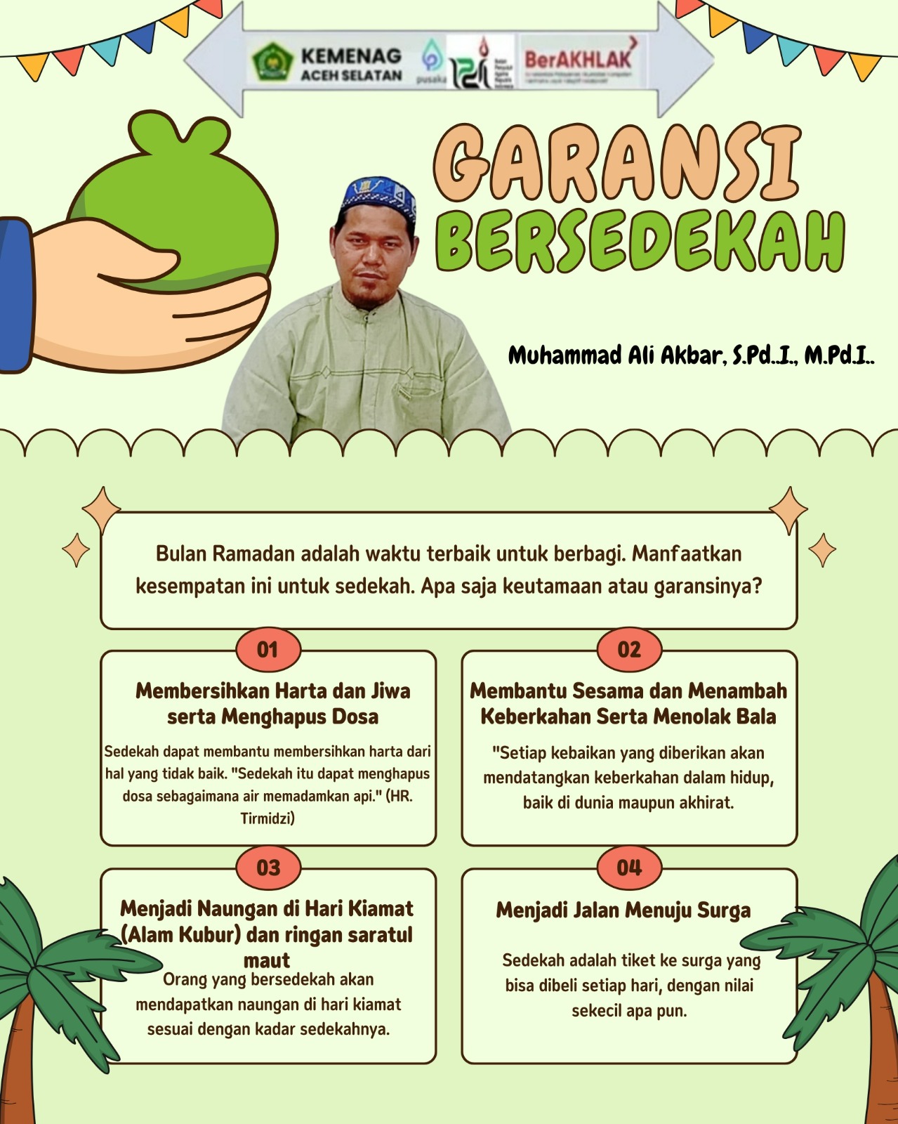 Sedekah : Garansi Ilahi bagi Kehidupan Dunia dan Akhirat