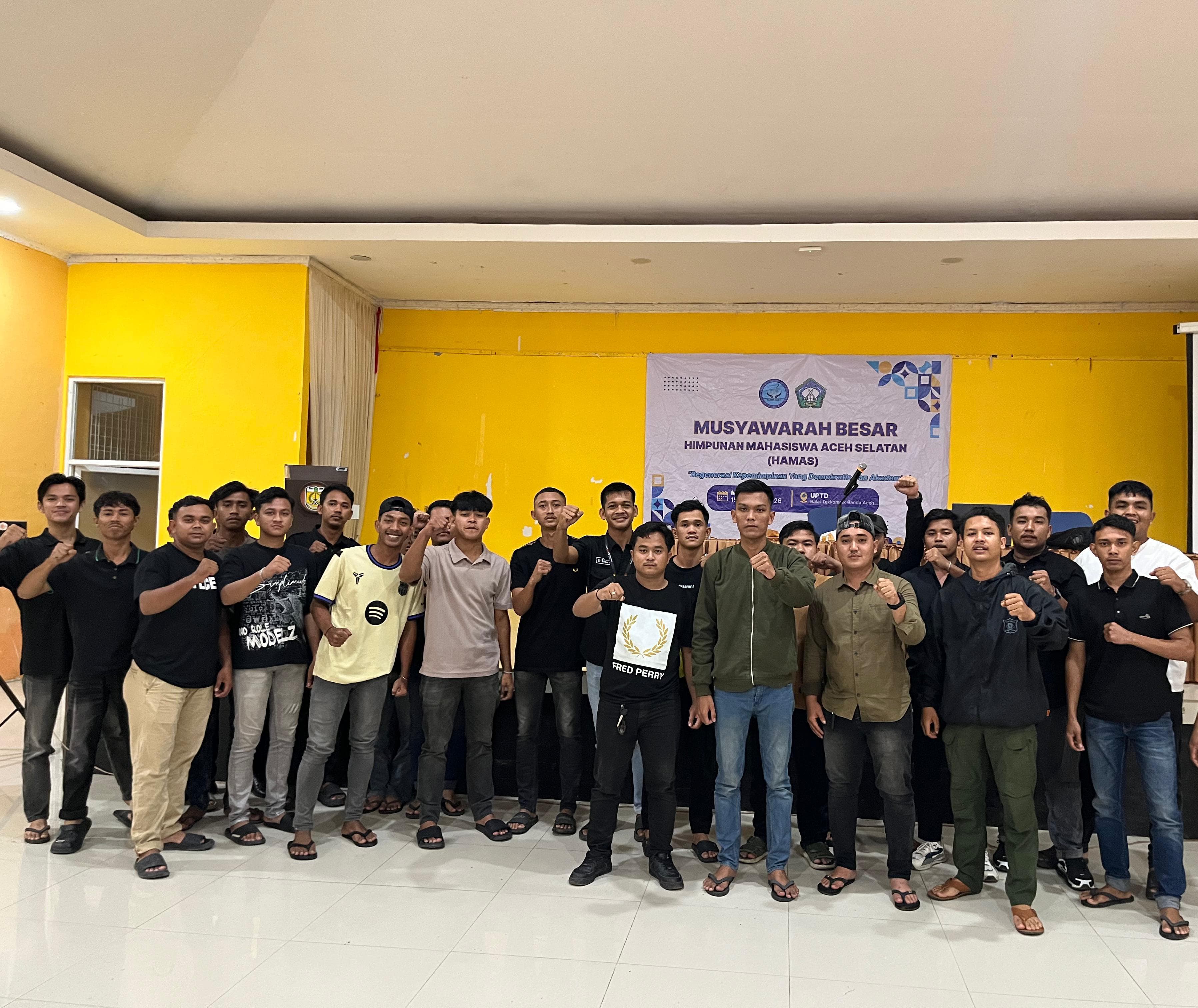 Fatan Sabilulhaq Terpilih Secara Aklamasi sebagai Ketua Umum Himpunan Mahasiswa Aceh Selatan Periode 2026–2028